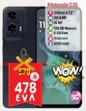 Motorola G35 with a 6.72
