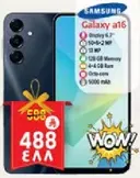 Samsung Galaxy A16 with 6.7