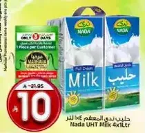 Nada UHT Milk 4x1Ltr