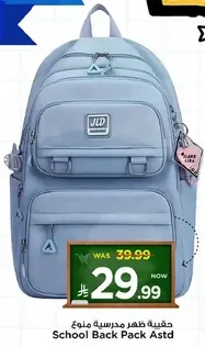 School Back Pack Astd