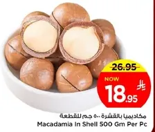 Macadamia In Shell 500 Gm Per Pc