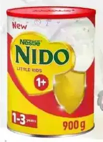 Nestle Nido is a powdered milk designed for little kids aged 1 to 3 years.
