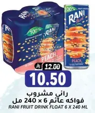 Rani fruit drink float 6 x 240 ml