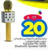 Karaoke Mic With Bluetooth Speaker Q858