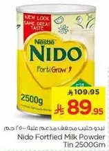 Nido Fortified Milk Powder Tin 2500Gm