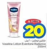 Vaseline Lotion Eventone Radiance 200ml