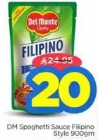 DM Spaghetti Sauce Filipino Style 900gm