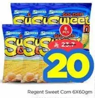Regent Sweet Corn 6X60gm