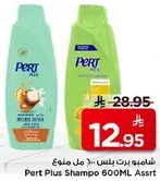 Pert Plus Shampoo 600ML Assrt