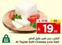 Al Tayab Soft Cheese Low Salt