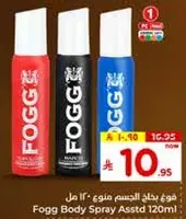 Fogg Body Spray Assorted 120ml