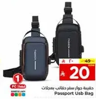 Passport USB Bag