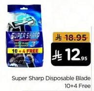Super Sharp Disposable Blade 10+4 Free