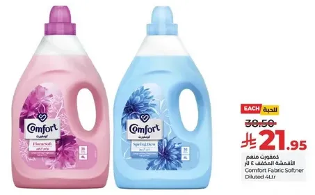 Comfort Fabric Softener 4L