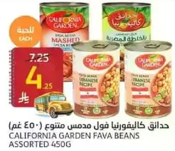 California Garden Fava Beans Assorted 450g