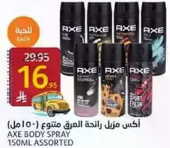 AXE Body Spray assorted 150ml.