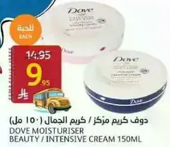 Dove Moisturiser Beauty / Intensive Cream 150ml