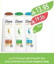 Dove Nutritive Solutions Shampoo 896ml