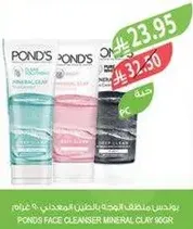POND'S FACE CLEANSER MINERAL CLAY 90GR