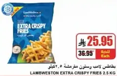 Lamb Weston Extra Crispy Fries 2.5 kg