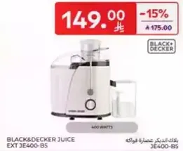 BLACK&DECKER JUICE EXT JE400-B5