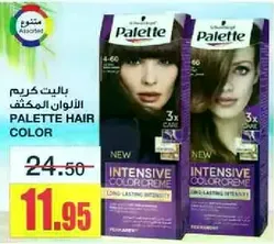 Palette Hair Color - Intensive Color Crème for long-lasting intensity.