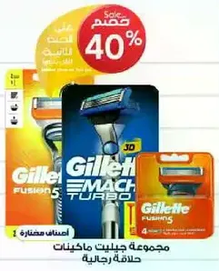 Gillette Fusion 5 Turbo Razor Set for men.