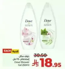 Dove Shower Gel 250ml