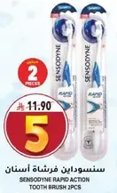 Sensodyne Rapid Action Tooth Brush 2pcs