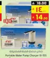 Portable Water Pump Charger 13-155