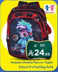 School Printed Bag
