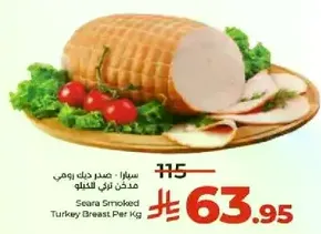 Seara Smoked Turkey Breast Per Kg