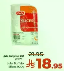 Lulu Buffalo Slices 900g
