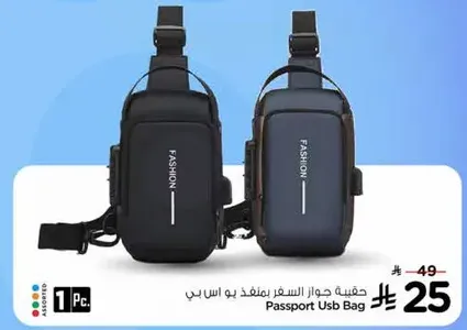Passport USB Bag