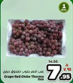 Grape Red Globe Thermo Box
