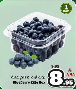 Blueberry 125g Box
