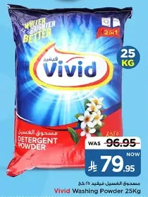 Vivid Washing Powder 25Kg