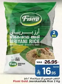 Fismi Gold Jeerekashala Rice 2 Kg