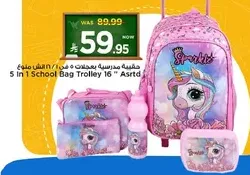5 in 1 School Bag Trolley 16