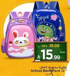 School Back Pack 12