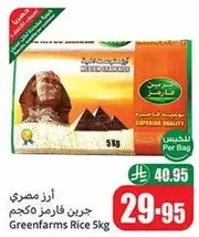 ارز مصري جرين فارمز 5 كجم
