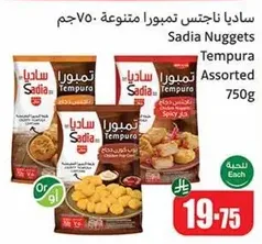 ساديا ناجتس تمبورا متنوع 750 جرام