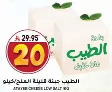 جبنه قيله الملح.