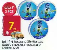 نادك جبنه مثلثات مطبوخه (120 غم)
