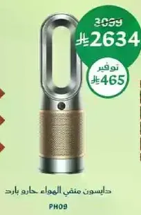 Dyson air purifier and heater.