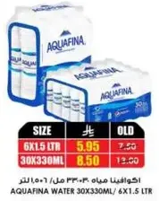 اكوافينا ماء 30X330ML/6X1.5 لتر