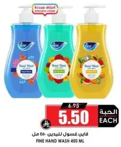 Fine Hand Wash 450 ml
