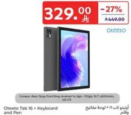 Oteeto Tab 16 + Keyboard and Pen
