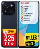 Itel A50c with 6.6