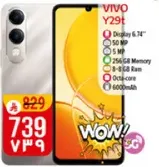 VIVO Y29t with a 6.74